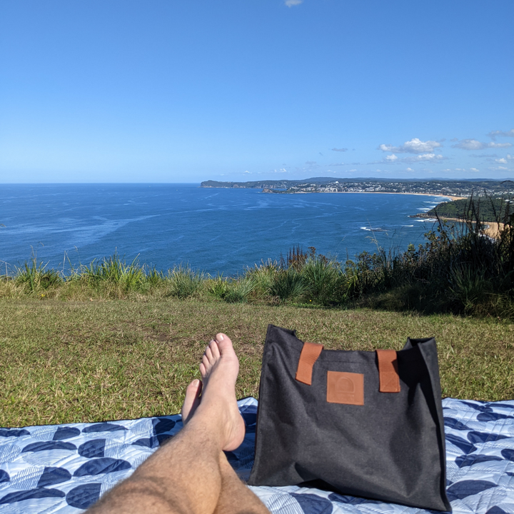 Picnic at Forresters Beach NSW.