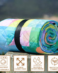 Skylight Blue Picnic Rug