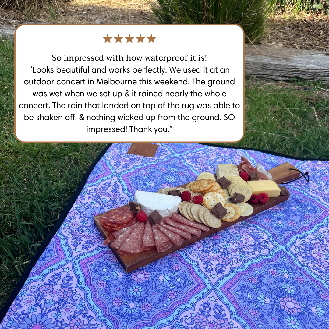 Boho Beauty Picnic Rug