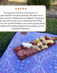 Boho Beauty Picnic Rug