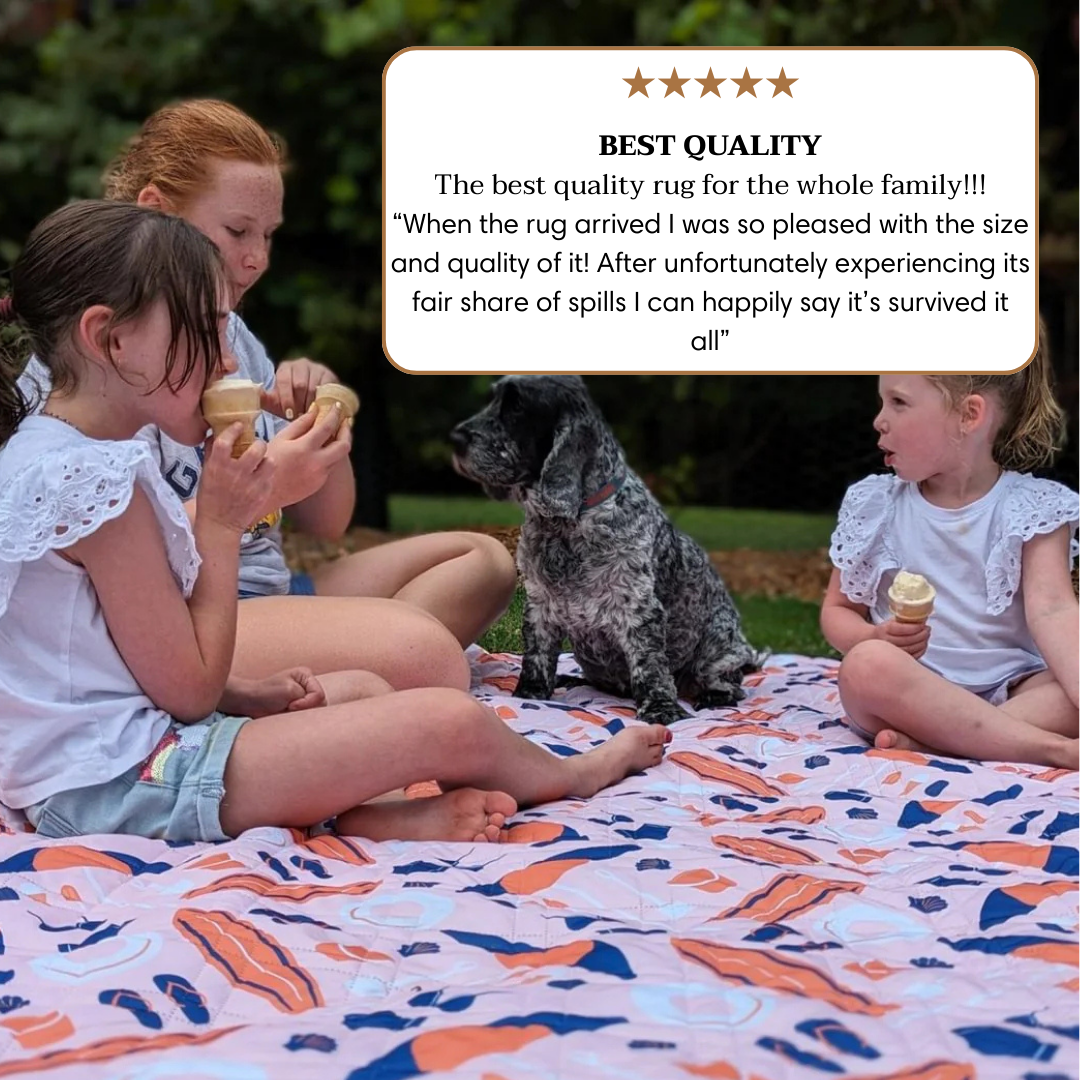 Beach Days Picnic Rug
