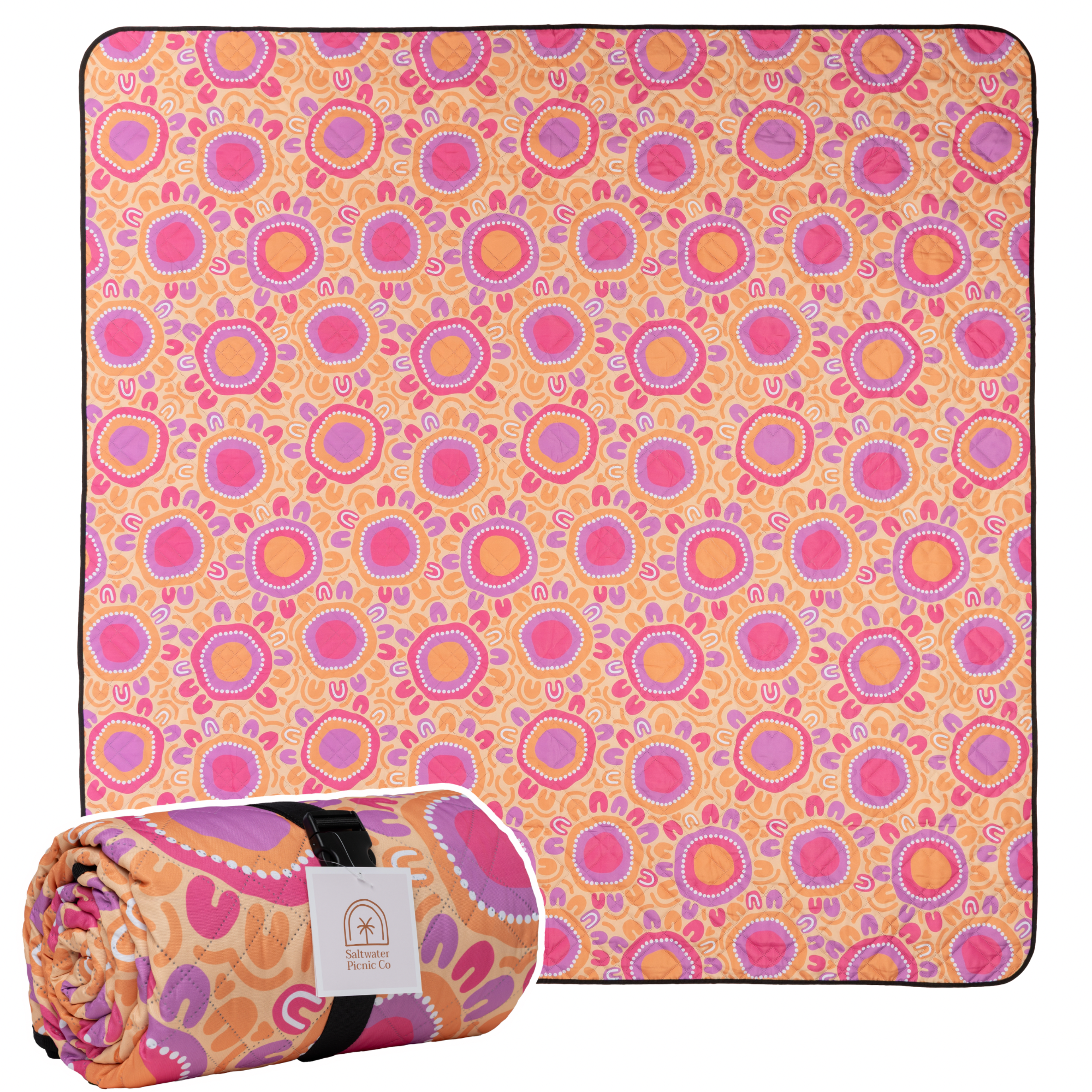 Summer Rock Pools Picnic Blanket - PRE-ORDER