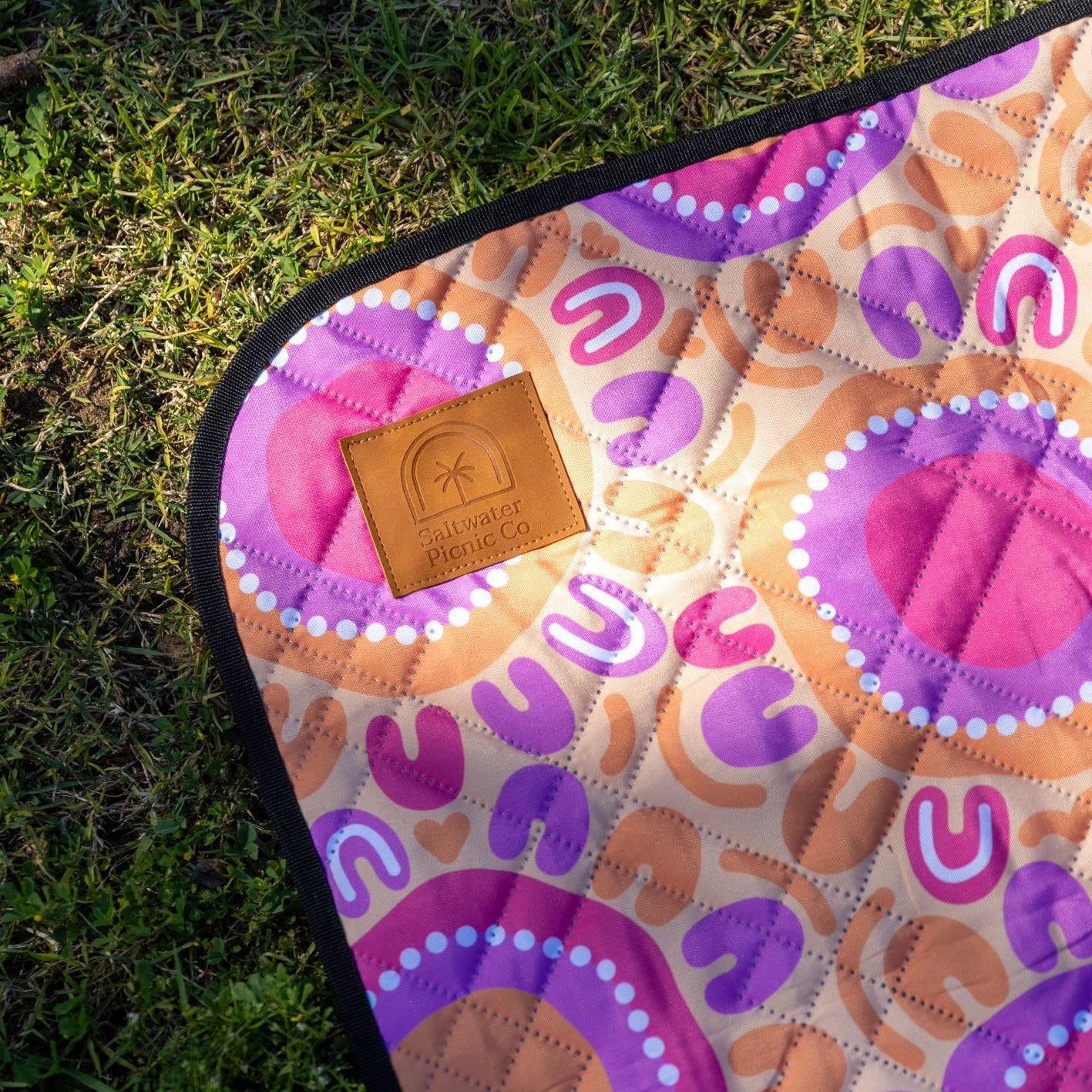 Summer Rock Pools Picnic Blanket - PRE-ORDER