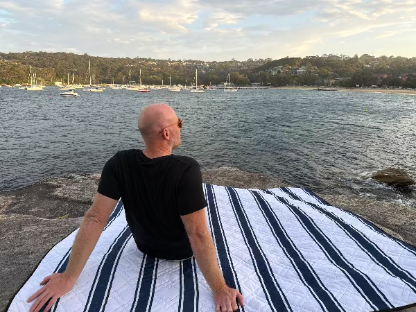 Regatta Stripe Picnic Blanket