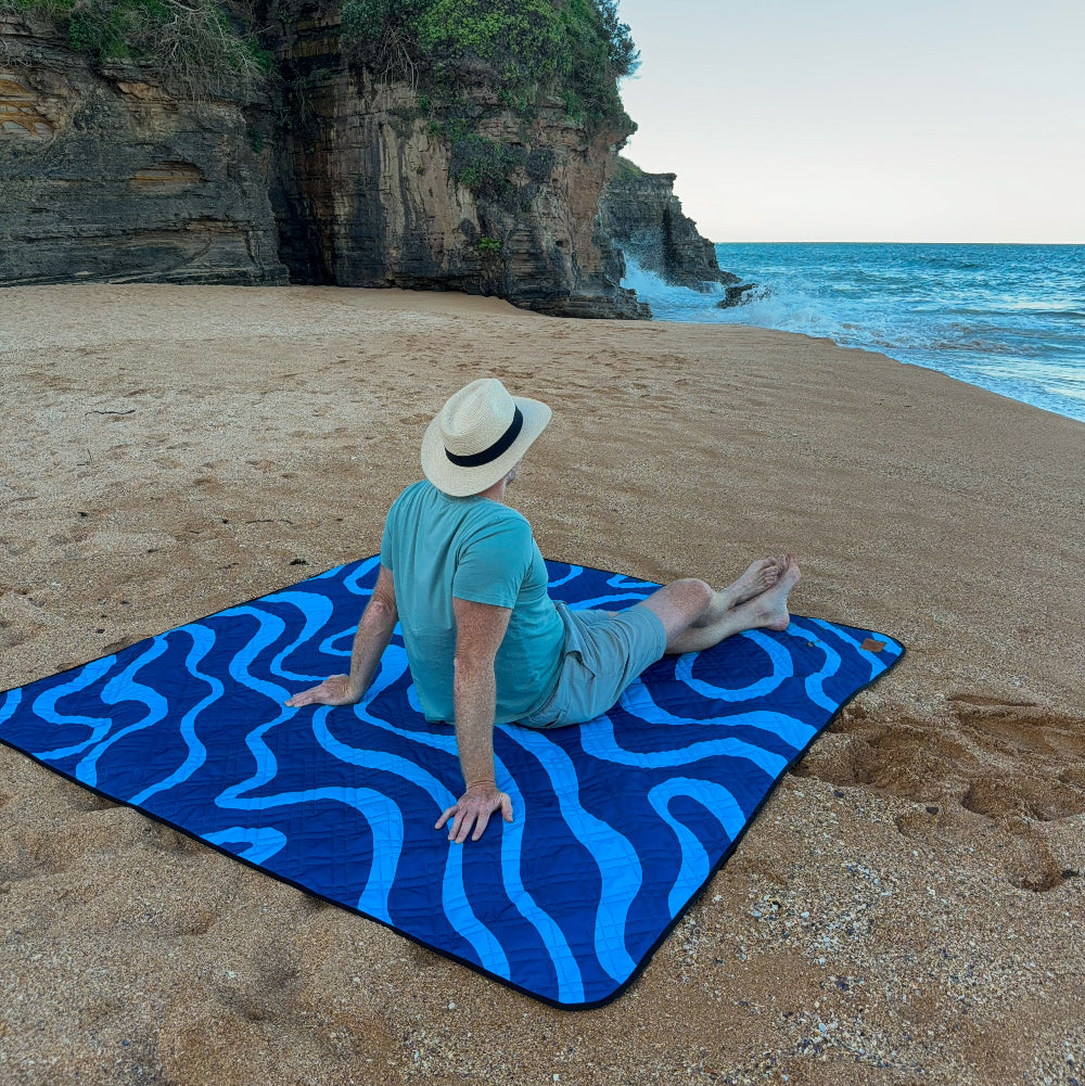 Ocean Ripple Picnic Blanket - PRE-ORDER