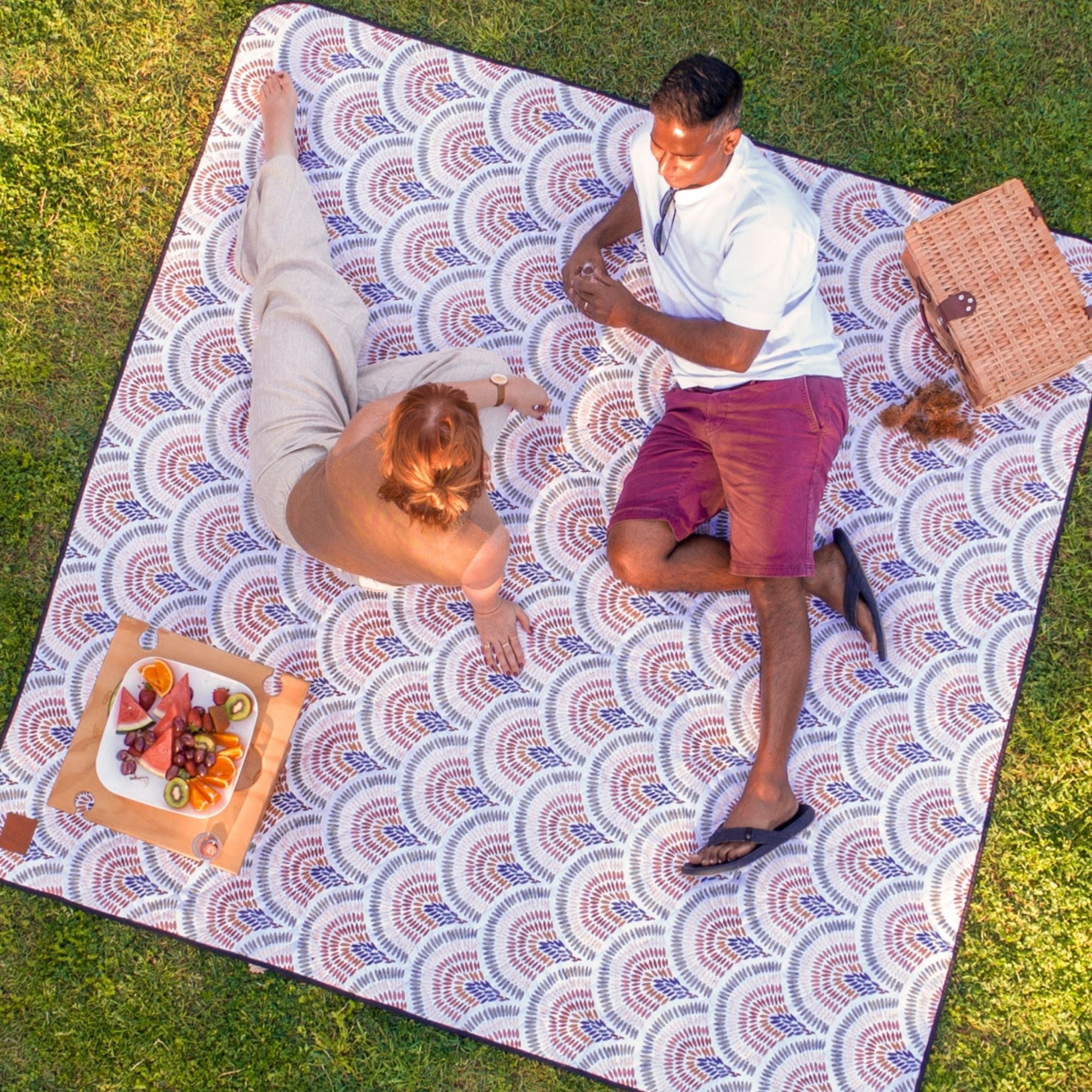 Peacock Picnic Rug - PRE-ORDER