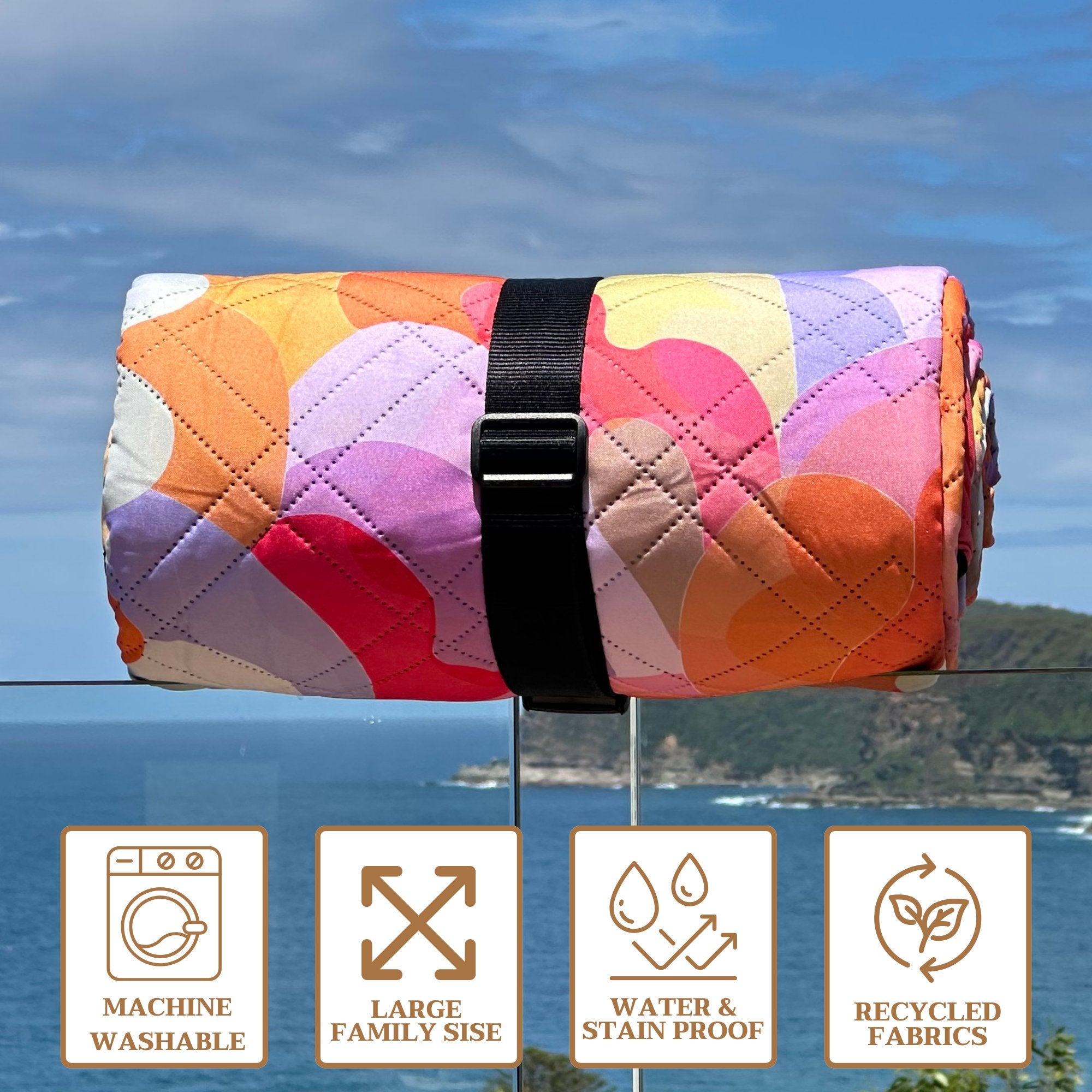 Sunset Clouds Picnic Rug