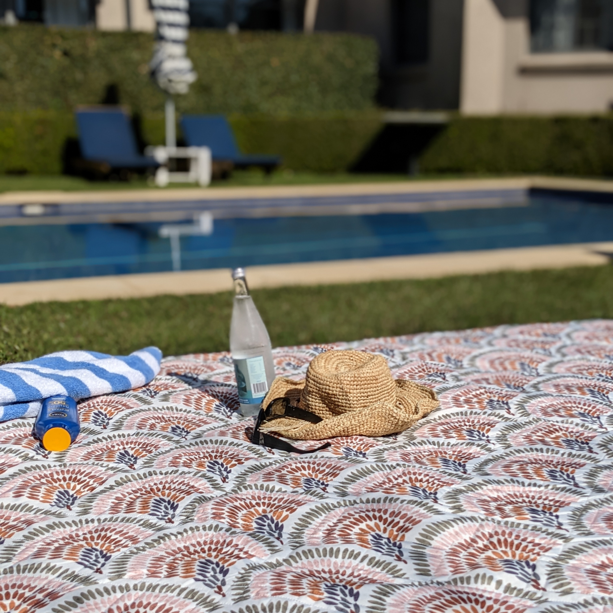 Peacock Picnic Rug - PRE-ORDER