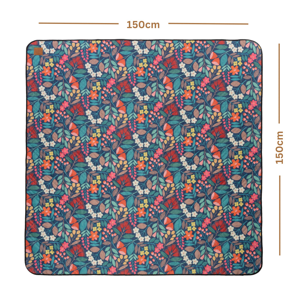 Wildflower SM - 1.5M x 1.5M Picnic Mat