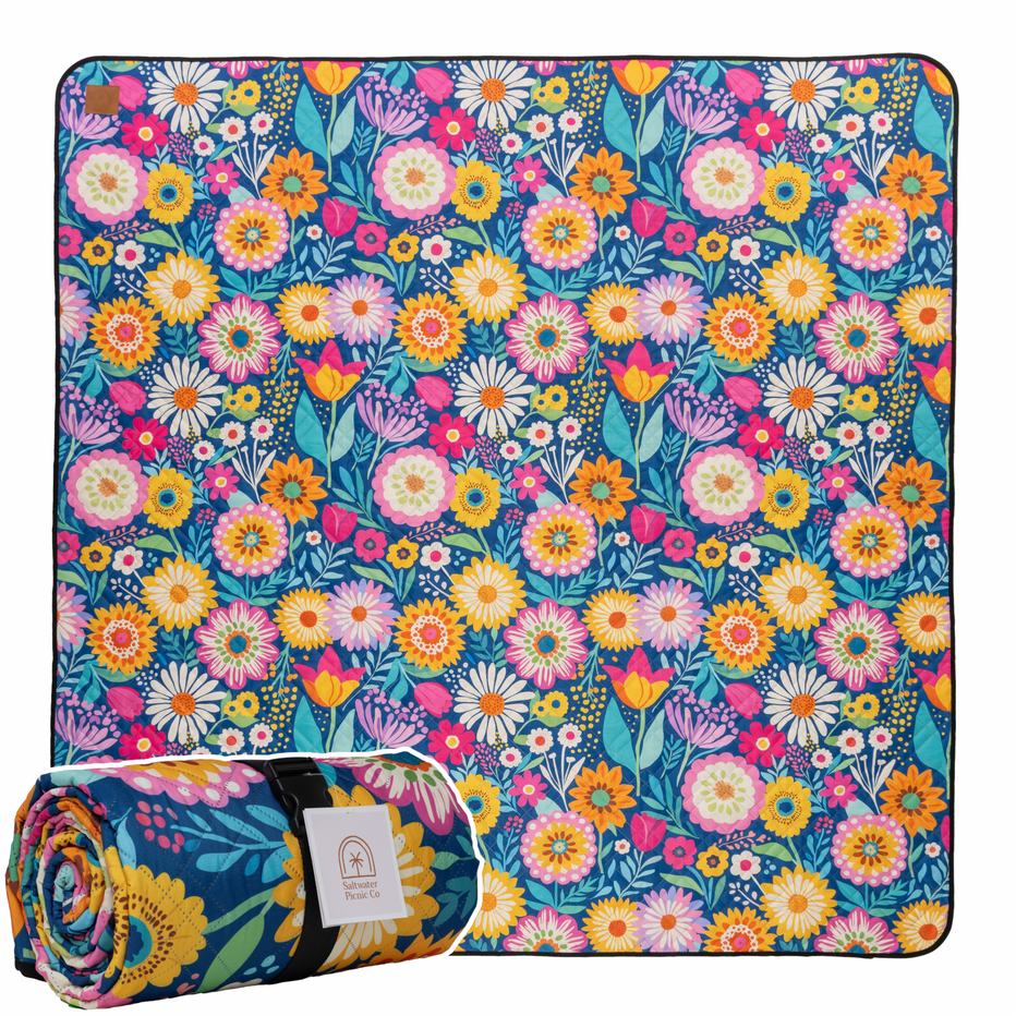 Picnic Rug / Blanket | Premium Waterproof Large 2m x 2m | Stain-proof ...