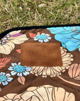 Retro Blooms Picnic Rug