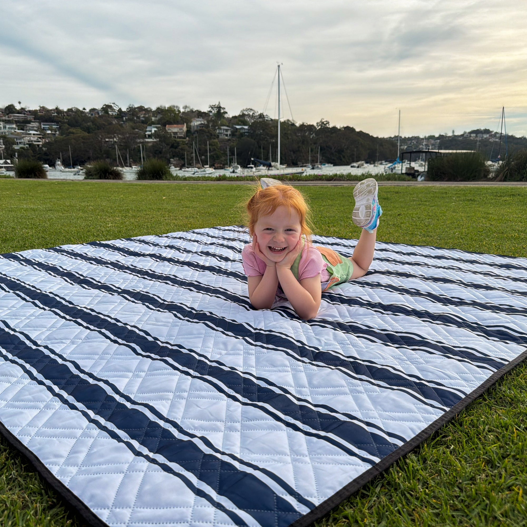 Regatta Stripe Picnic Blanket - PRE-ORDER