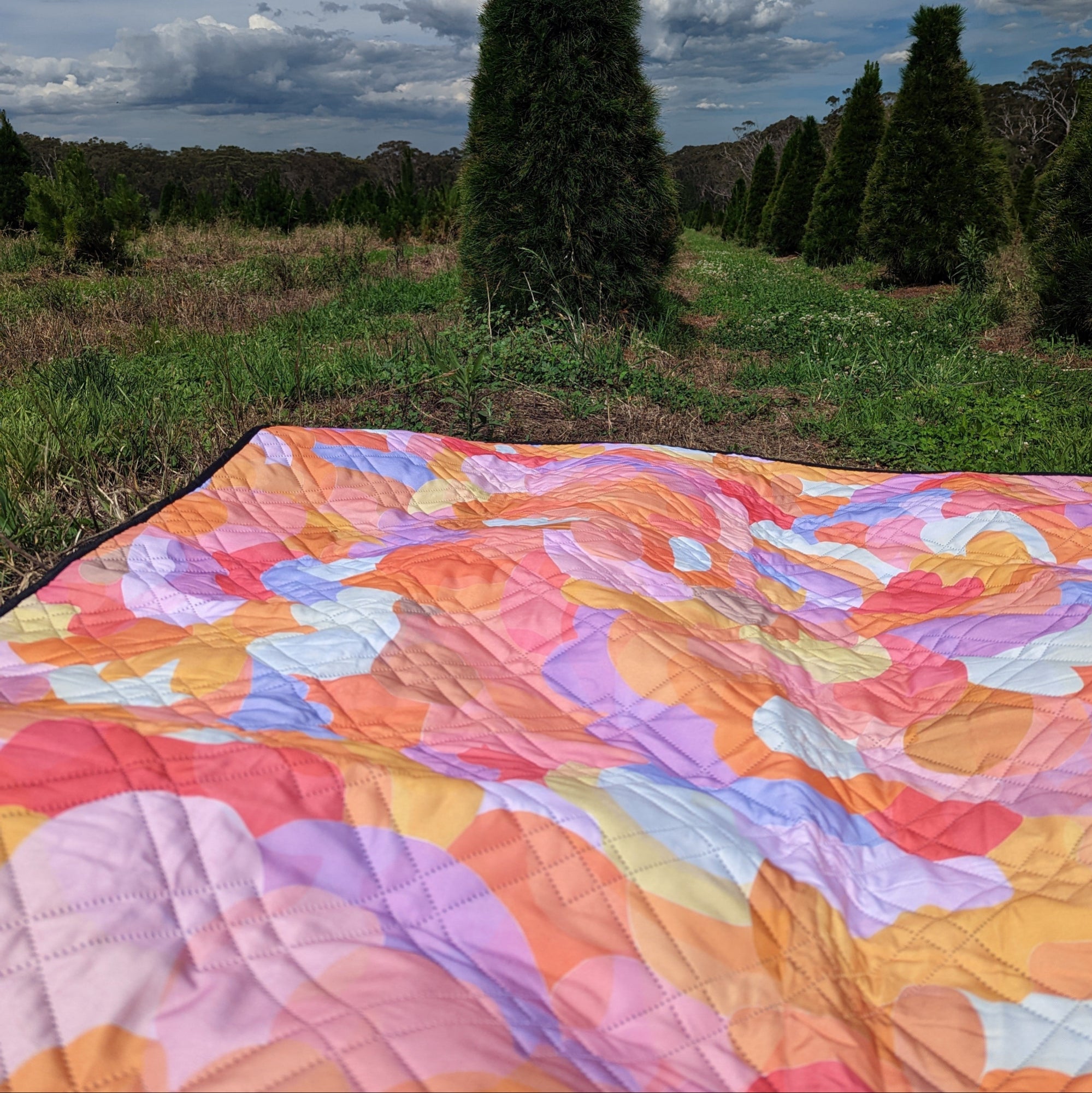 Sunset Clouds Picnic Rug