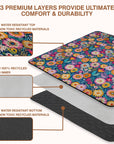 Joyful Bloom Picnic Blanket