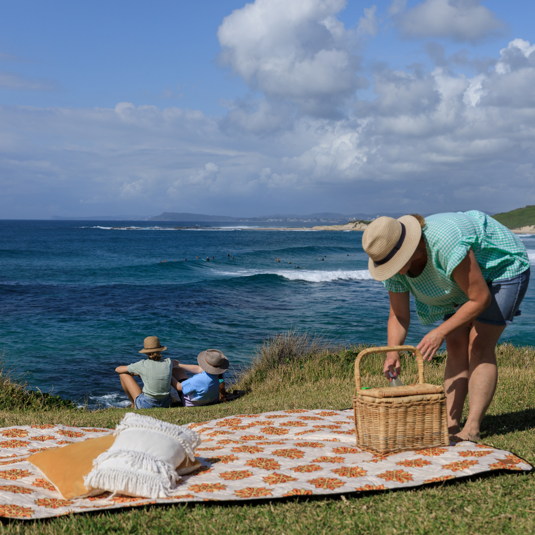 Mandala Picnic Rug End Of Collection Saltwater Picnic Co
